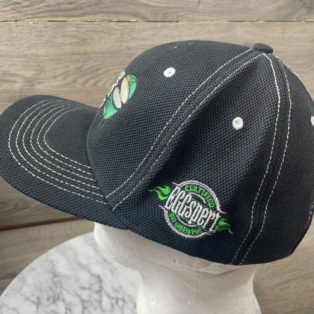 Big‎ Green Egg Hat Mens Black Adjustable Embroidered Logo Barbecue Grill Trucker